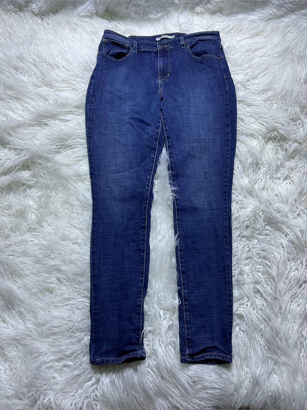 Levi’s 721 High Rise Skinny Women's Jeans in Blue Story